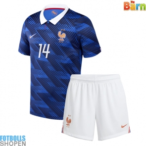 Billiga Frankrike Adrien Rabiot #14 Hemmatröja Barn VM 2026 Kortärmad (+ Korta byxor)